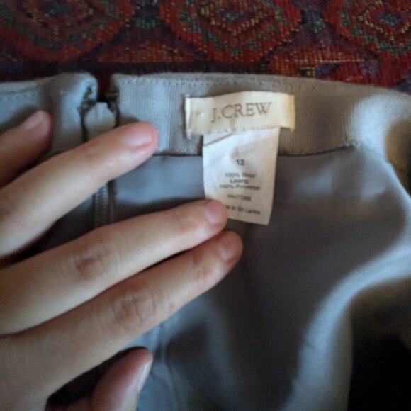 Jcrew Wool Pencil skirt - Picture 2 of 3